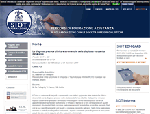 Tablet Screenshot of formazione.siot.it